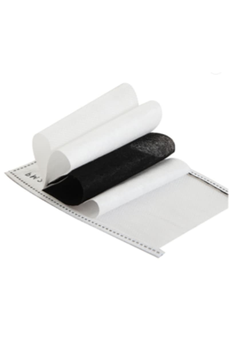 Détail 5 couches du filtrePM25