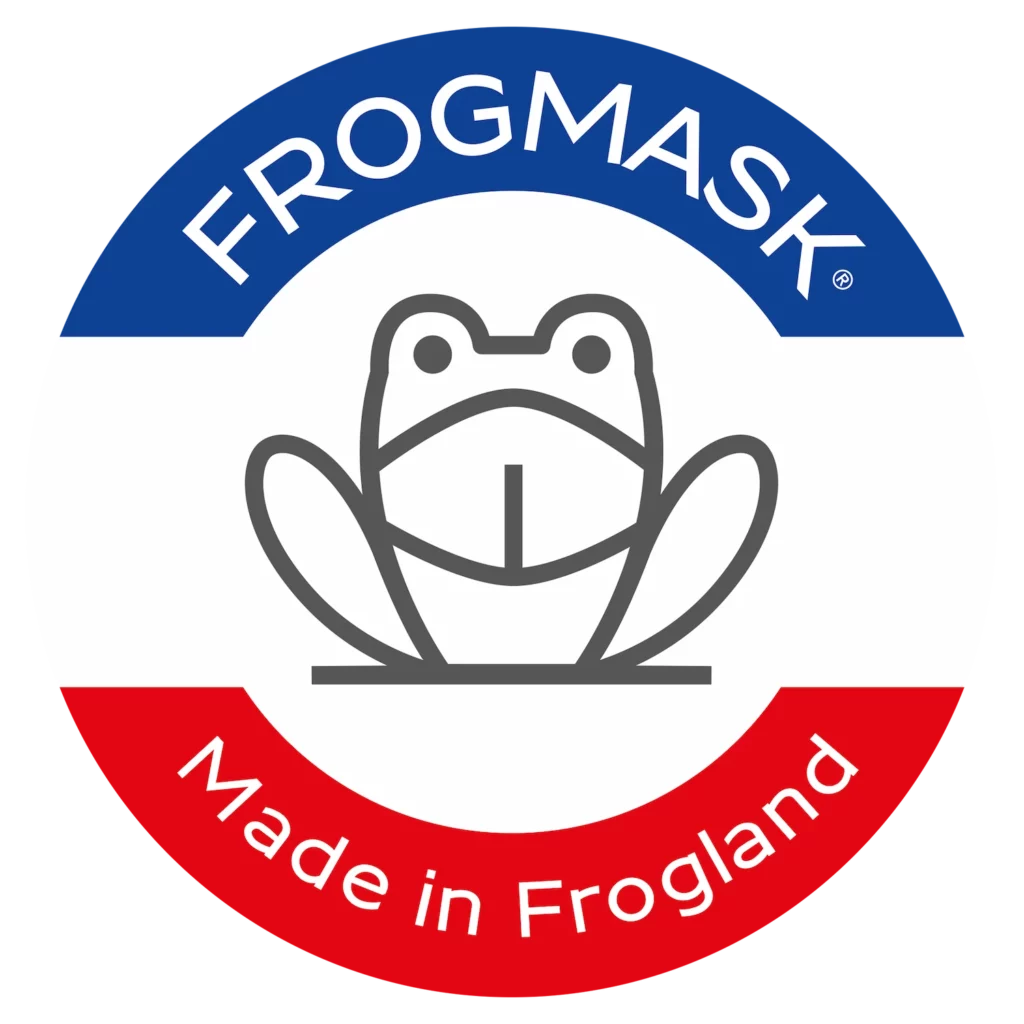 Frogmask face mask logo