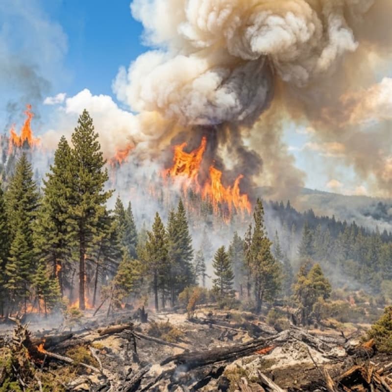 Feu de forêt