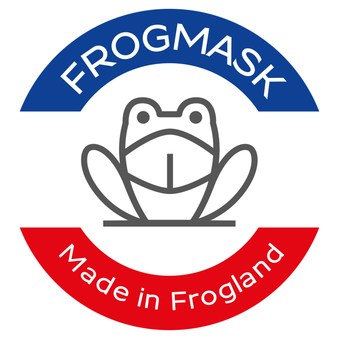 Logo marque de masques anti-pollution frogmask