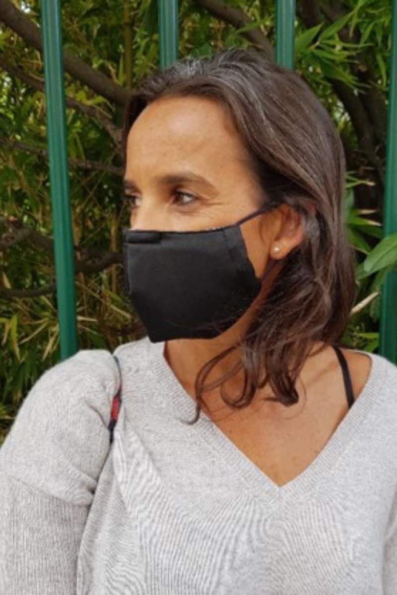 Masque antipollution PM 2,5 de profil